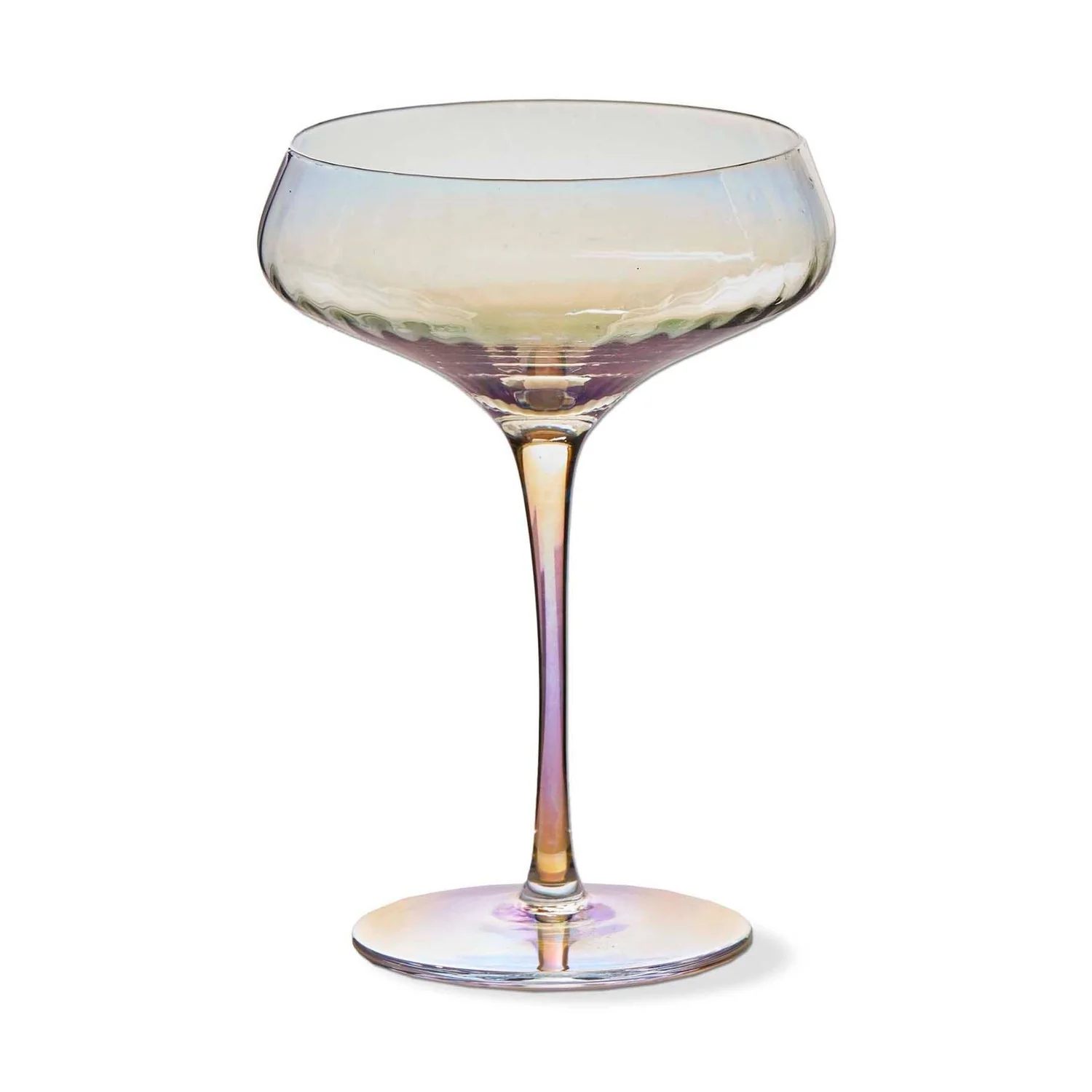 Chelsea Iridscent Optic Coupe Glass