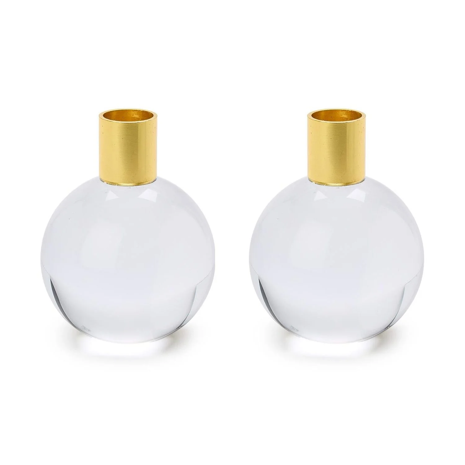 Color Pop Clear Taper Candleholder (Sold Separately)