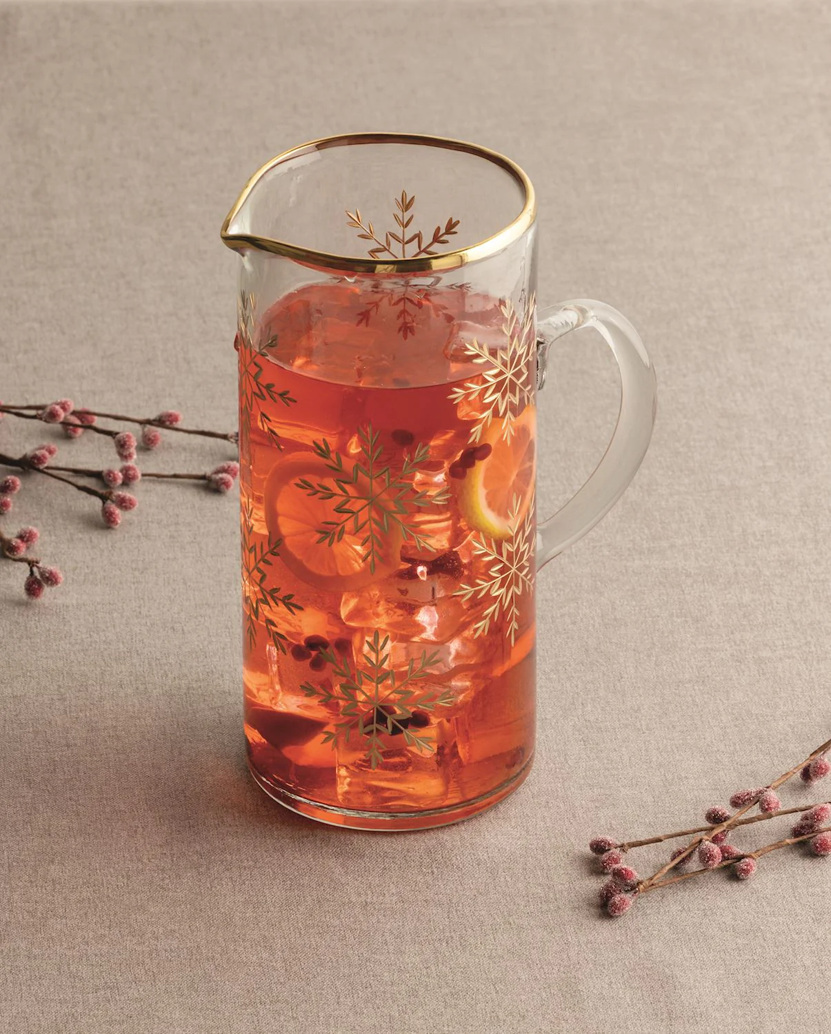 Etched Snowflake Pitcher - Image 2