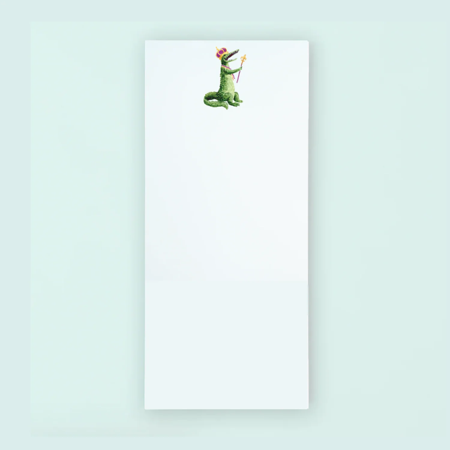 List Notepad - Mardi Gras Alligator
