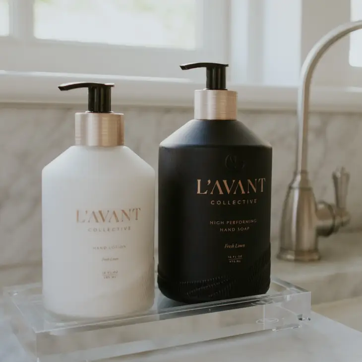 Natural Hand Soap, Fresh Linen - Image 3