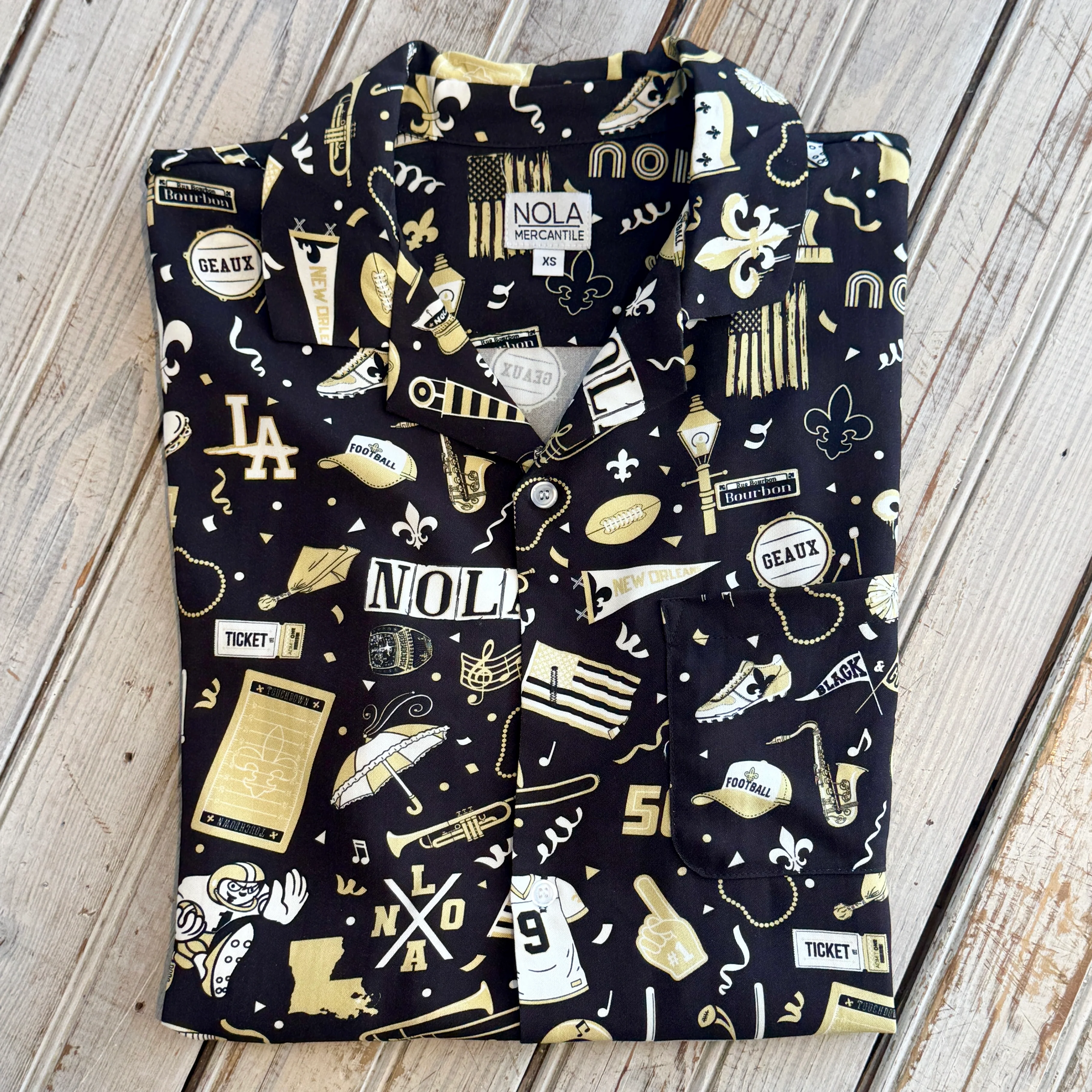 Saints Hawaiian Shirt - Image 3
