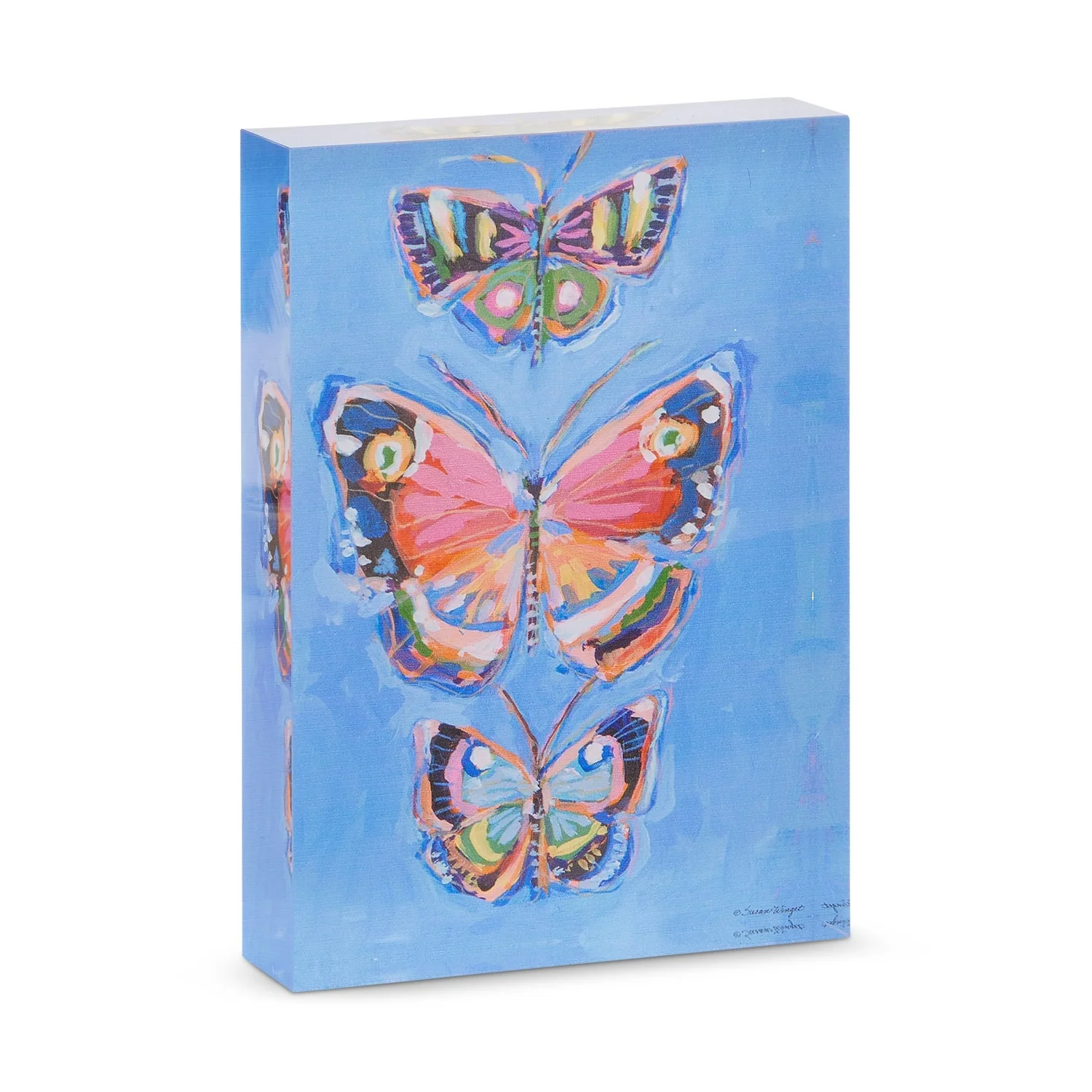Springtime Flutter Acrylic