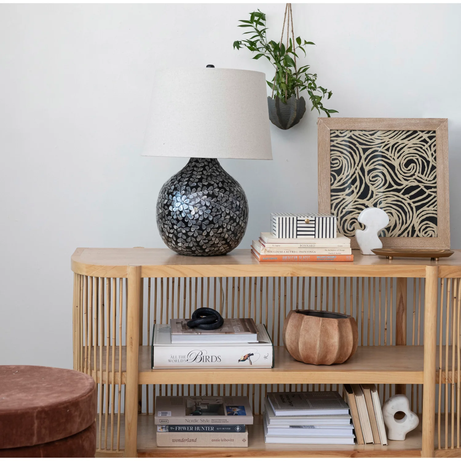 Stripe Block Pattern Box